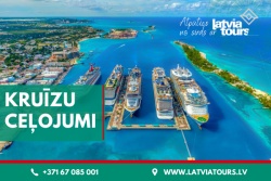 Atpūtas un ceļojumu piedāvājumi 20.01.2025 - 07.02.2025 Kruīzu ceļojumi Latvia Tours